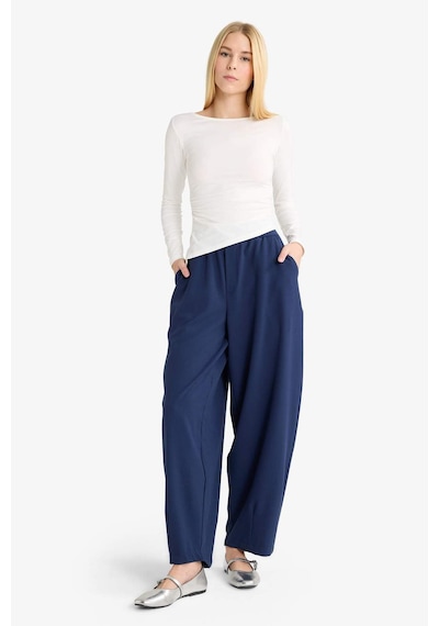 Defacto Coool Balloon Fit Normal Bel Pantolon F3375ax25aunv241 Lacivert
