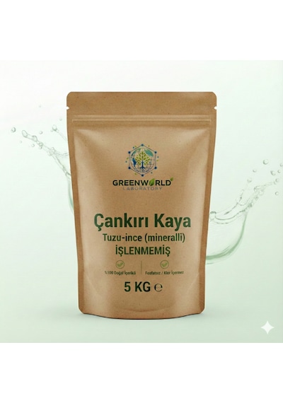 Çankırı 84 Mineralli Doğal İşlenmemiş Kaya Tuzu-iri-ince-pudra Seçenekli -5kg