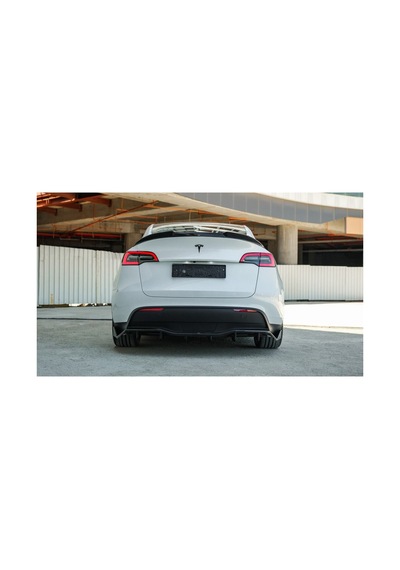 Tesla Model Y 2020-2025 Body Kit Seti Ön Lip Marşpiyel Difüzör Spoiler