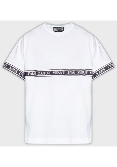 Versace Jeans Couture Erkek T Shirt 76gahc06 Cj01c 003 Beyaz