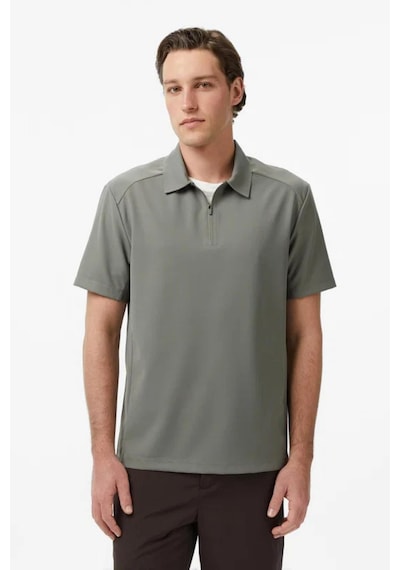 Nautica Erkek Yeşil Regular Fit Polo Yaka T-shirt-14497