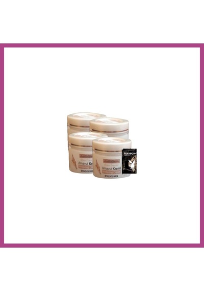 Gees Global Arnavut Kremi 4x100 Ml Cilt Masaj Bakım Kremi 1 Adet Jel İle Gbzs
