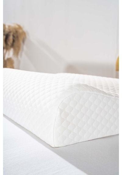 Rivaistanbul Valessa Viscon Ortopedik Yastık Büyük Boy 40x60x12 Cm Beyaz