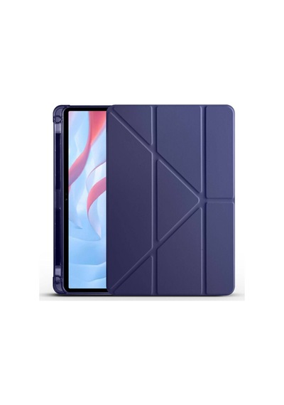 Honor Uyumlu X9 11.5' Kılıf Tri Folding Kalem Bölmeli Standlı Kılıf