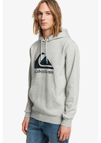 Quiksilver Big Logo Hoodie Erkek Sweatshirt Mavi XL