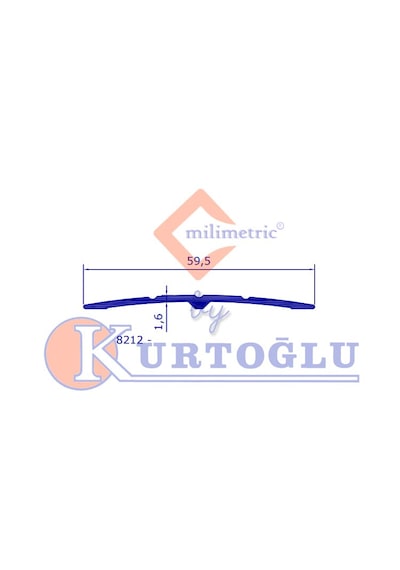 6 Cm Genişliğinde Parke Kapı Eşiği - Eşik Profili