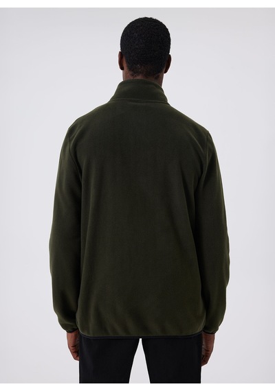 Lee Cooper Haki Erkek Polar Sweatshırt 241 Lcm 241028 Tudıo Hakı