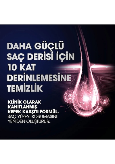Clear Women Kepeğe Karşı Etkili Şampuan Yumuşak Ve Parlak 600 Ml X3
