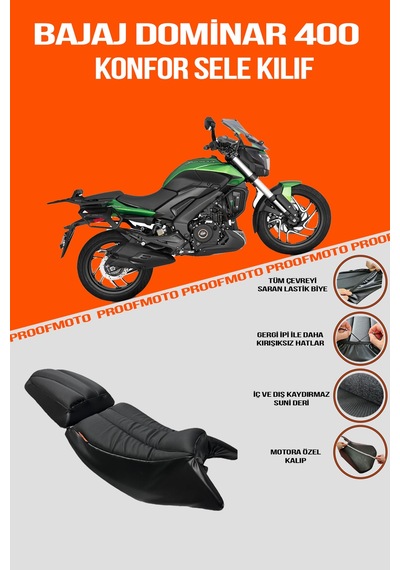 Bajaj Dominar 400 Konfor Sele Kılıf