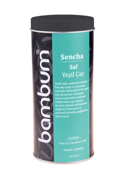 Bambum Sencha Saf Yeşil Çay 50 G