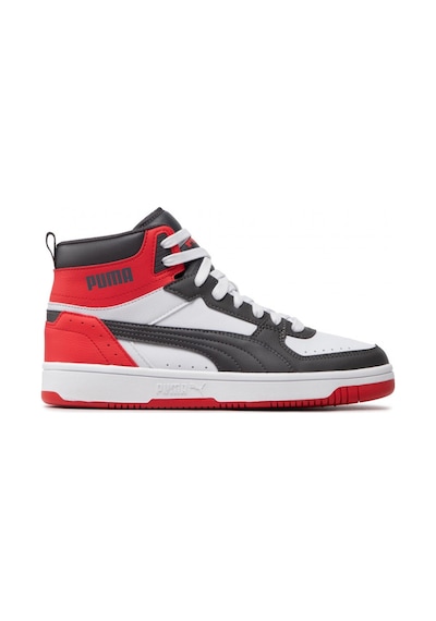 Puma Rebound Joy - Bilekli Gri-Kırmızı Spor Ayakkabı - 374765 19 Kırmızı Puma Rebound Joy - Bilekli Gri-Kırmızı Spor Ayakkabı - 374765 19 Kırmızı