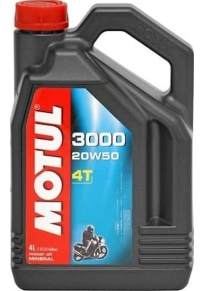 Motul 3000 20W-50 4t Motosiklet Motor Yağı 4  L