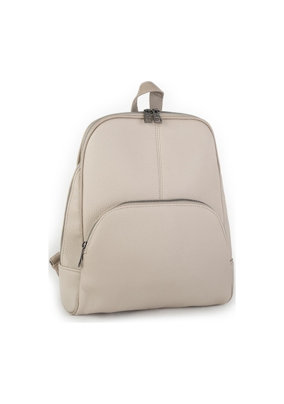 Nas Bag Kadın Sırt Çantası Kum Natural Eni :28 Cm, Boyu :40cm Çok Renkli