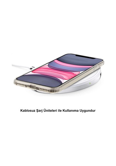 Apple Uyumlu iPhone 6s Kamera Korumalı Kapak Renk Cümbüşü Tasarımlı Şeffaf Kılıf
