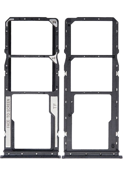 Xiaomi Poco C3 Uyumlu Sim Tepsisi - Siyah