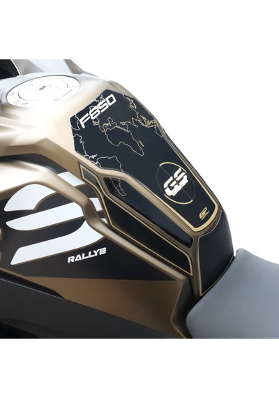 Gp Kompozit Bmw F 850 Gs 2018-2024 Uyumlu Tank Pad Siyah