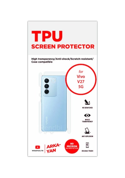 Vivo V27 5g Arka Ve Yan Kaplama Tam Kaplayan Hd Film