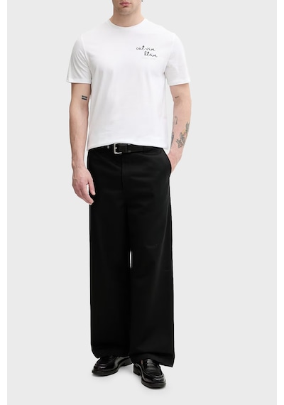 Calvin Klein % 100 Pamuk Slim Fit Logolu Bisiklet Yaka T Shirt Erkek T Shirt Lv04rg837g Yaf Beyaz Calvin Klein % 100 Pamuk Slim Fit Logolu Bisiklet Yaka T Shirt Erkek T Shirt Lv04rg837g Yaf Beyaz