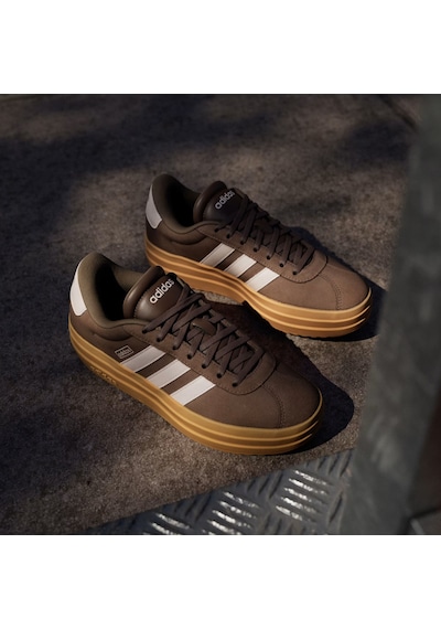 Earstr/wonqua/gum3 Adidas Kadın Günlük Spor Ayakkabı Vl Court Bold Ih9152 Kahverengi