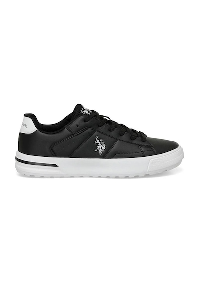 U.s. Polo Assn. Mango 4fx Erkek Siyah-beyaz Sneaker Ayakkabı-siyah Siyah