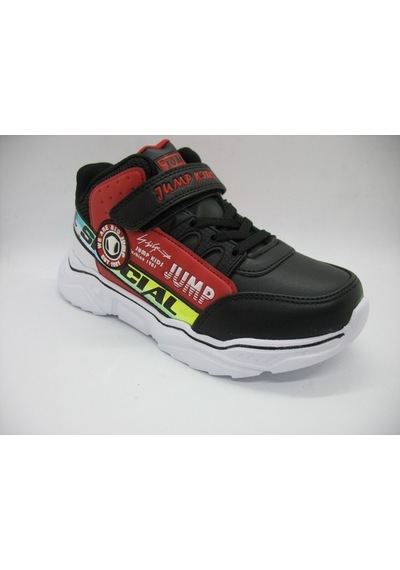 Jump 25792 Black-Red Çocuk Spor Ayakkabı 26-35