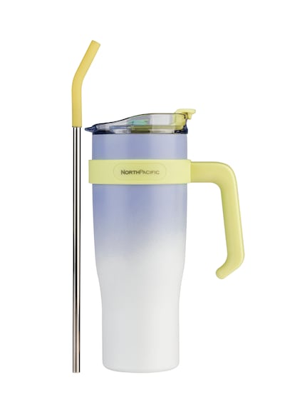 North Pacific Pipetli Renkli Termos