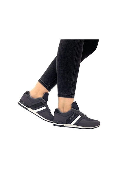 Unisex Günlük Spor Ayakkabı Casual Rahat Taban Füme-Siyah Çok Renkli
