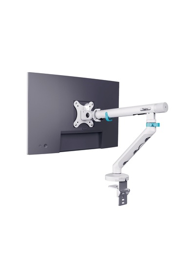 Özel Tasarım Tekli Monitör Kolu Max 35" 10kg Taşıma Kapasiteli Mekanik Yaylı Hızlı Tak-çıkar Vidasız Montaj