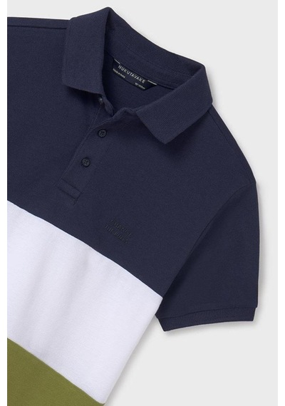Erkek Çocuk 10-16 Yaş Polo Yaka T-shirt 6132 Lacivert Lacivert