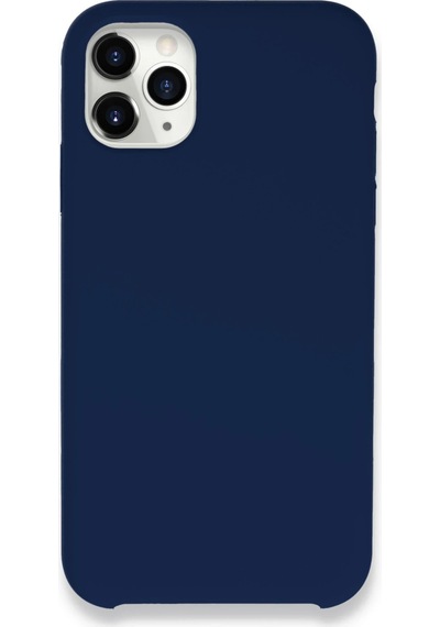 Gld-spt- Newface Apple Uyumlu iPhone 11 Pro Kılıf Lansman Legant Silikon - Lacivert