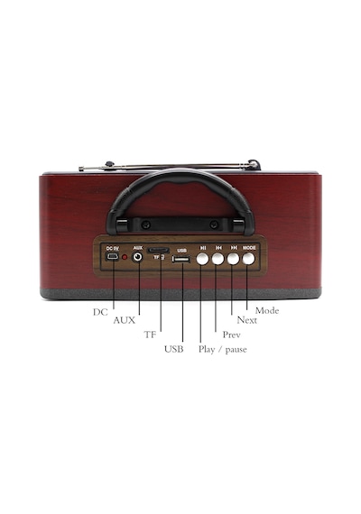 Meier M-113Bt Nostaljik Usb-Tfcard-Bluetooth Destekli Fm Radyo