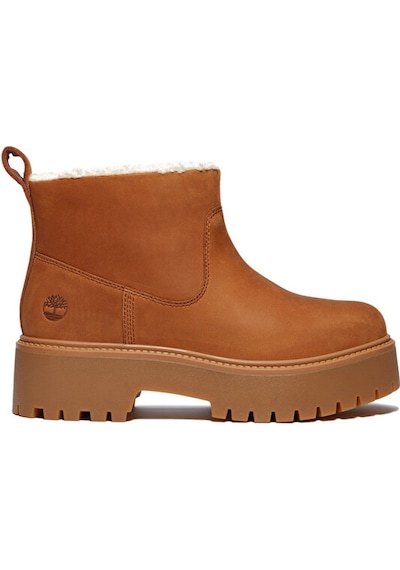 Timberland Stone Street Mid Warm Lined Boot Unisex Outdoor Botu Tb0a283gem71 Turuncu Turuncu