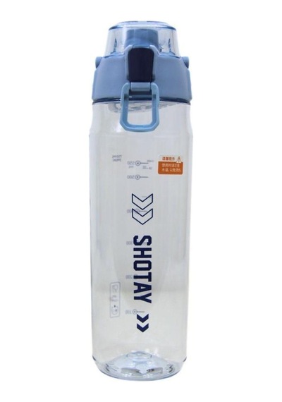 Shotay Ultra Plus Su Matarası Tritan Mavi 750ml Mavi