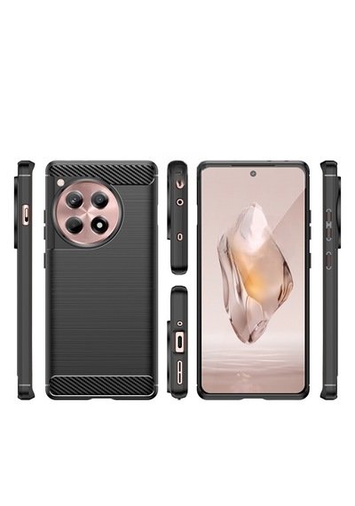 Oneplus 12r/ace 3 İçin Brushed Carbon Fiber Silikon Kılıf -al3332