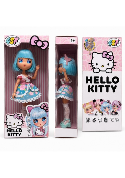 Hello Kitty Moda Bebek Lisanslı Kawaii Koleksiyon Oyuncağı 002
