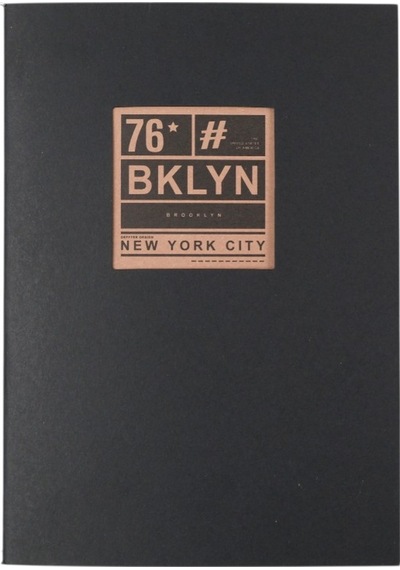 Deffter Brooklyn Pencereli Defter Çok Renkli