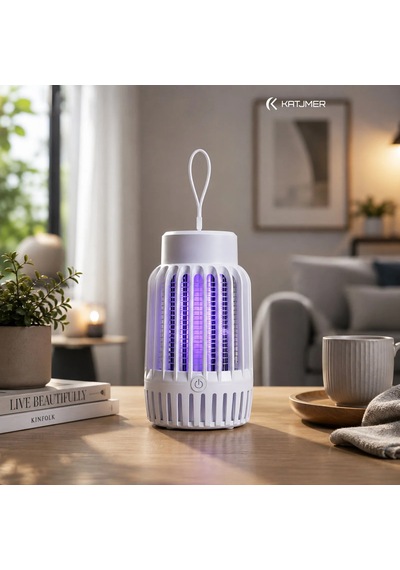 Usb Şarjlı Uv Işıklı Taşınabilir Sinek Öldürücü-1716