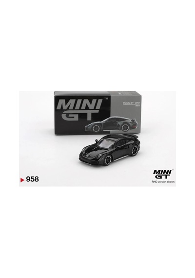 Mini Gt 1:64 Porsche 911 Dakar Siyah