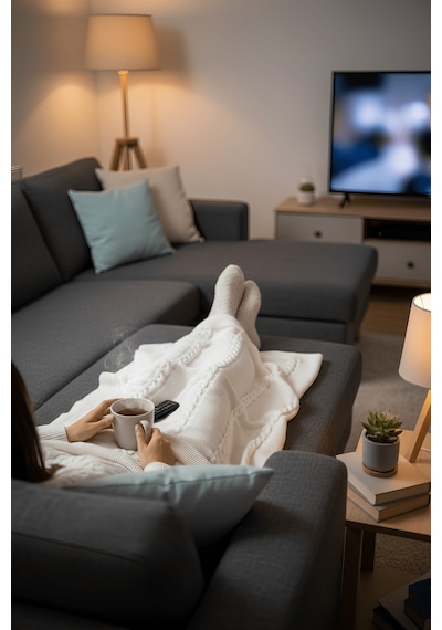 Yumuşak Örgü Battaniye Örgü 130x170 Cm Krem Tek Kişilik Tv Battaniyesi Dekoratif Ve Hafif Krem