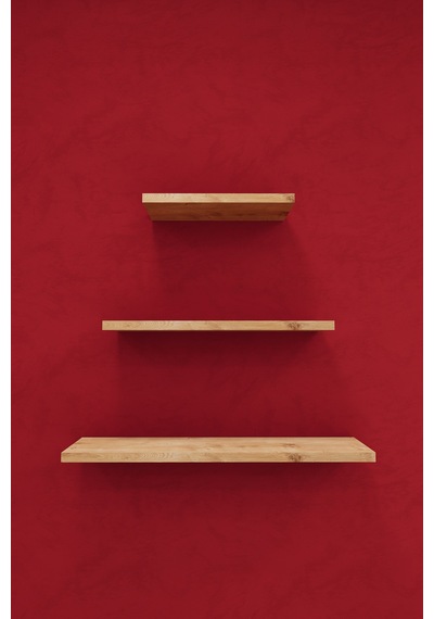 Asra Trend Modern 3'lü Uçan Raf Çok Amaçlı Duvar Rafı Organizer %100 Mdf Kitaplık Mutfak Banyo Rafı Drf05 Safir Meşe