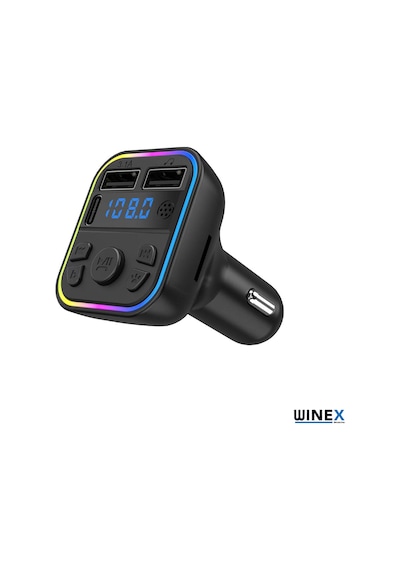 Winex G39 Fmhandsfree Bluetooth Modülatörmp3 Type-c Araçşarjaleti