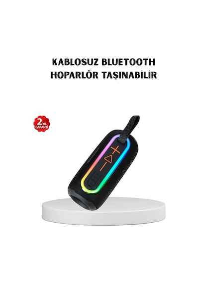 Kablosuz Hoparlör - Bluetooth 5.1, Güçlü Bas Ve 10 Metre Menzil