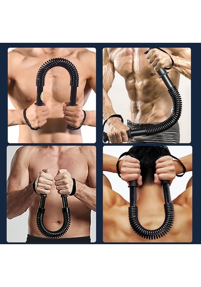 60 Kg Twister Bar - Göğüs Yayı Kol Geliştirici Bükbük Upper Body Chest Expander