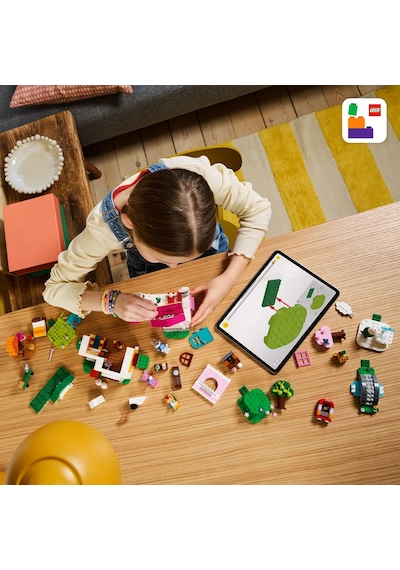 LEGO® Animal Crossing™ Yaratıcı Evler: Eğlenceli Mevsimler 77057 - 7 Yaş ve Üzeri Çocuklar için Yaratıcı Oyuncak Yapım Seti (814 Parça)