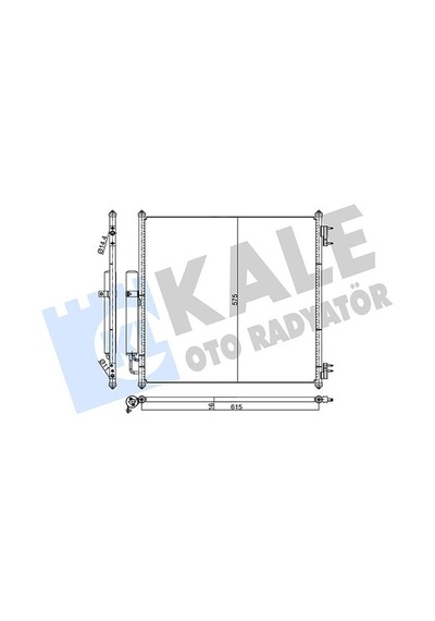 Kale 357820 Klima Radyatörü Land Rover Defender L663 Range Rover L405 L494 Lr035791 -