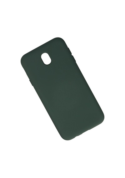 Newface - 534 - Samsung Galaxy Uyumlu J7 Pro / J730 Kılıf Nano İçi Kadife Silikon - - Csmo-tex - Koyu Yeşil