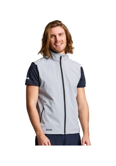 Slam Slam Act Softshell Vest Erkek Gri Yelek W05 Gri