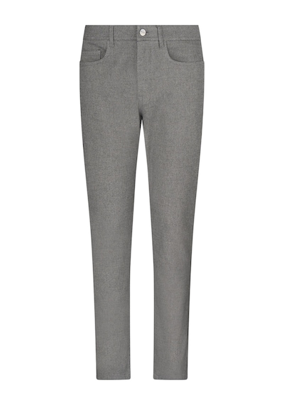 Hatemoğlu Bej Regular Fit 5 Cep Pamuklu Kot Pantolon 1973956 Bej