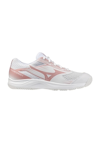 Mizuno Cyclone Speed 5 Kadın Voleybol Ayakkabısı Beyaz Çok Renkli