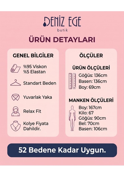 DenizEge İtalyan Kolyeli Fitilli Triko Acı Kahve